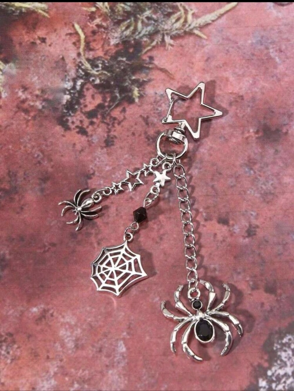 Spider Bag Charm/ Keychain NEW